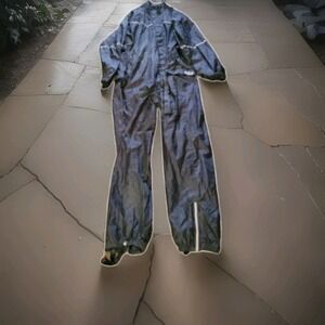 New Without Tag BILT Nylon/Mesh Biker Overall Size 3XL Excellent Condition Black